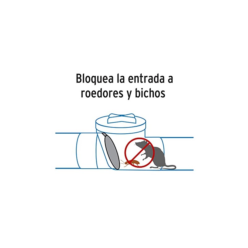 Foset VACHE-4S, Válvula antirretorno de ABS de 4"