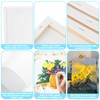 Set of 6 Canvas on Stretcher Frame Assorted Sizes