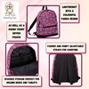 ScruffyTed Panda Girls Backpack For Kids Large Capacity Travel Rucksack