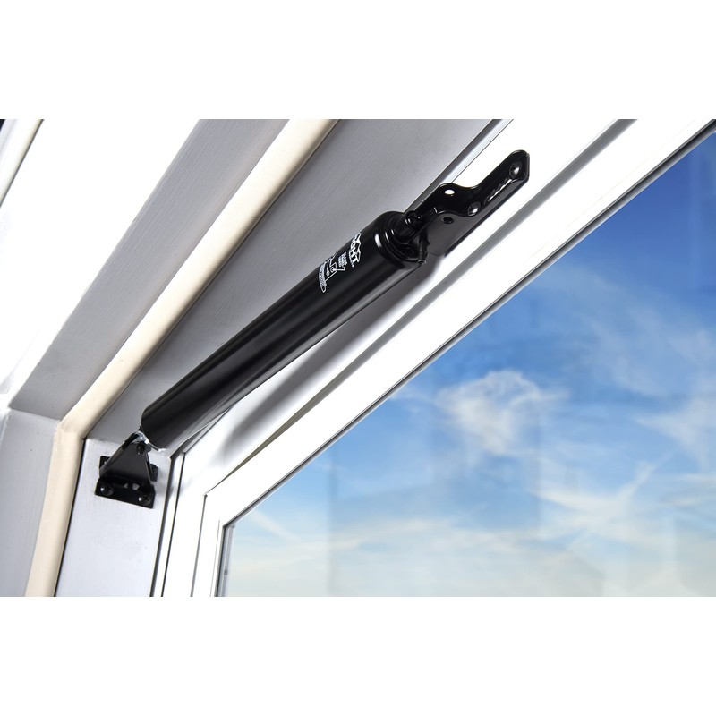 Wright Products V1020BL Standard Duty Pneumatic Closer, Black
