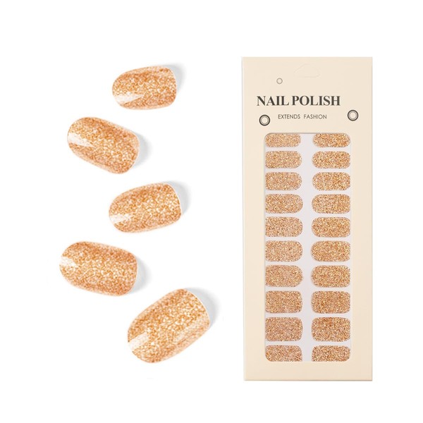 NAILDOKI Autocollant Ongle 3D Nail Stickers, Nail Art Auto-Adhésif Ongle Décalque Belle Mode Décoration pour Femmes Filles Nail Wraps (B4-14)