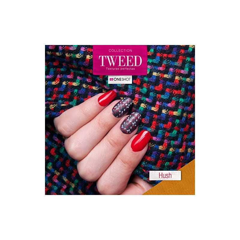 ONE SHOT LACCOVER - Gel Polish Semipermanente Para Uñas TWEED