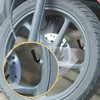 Motoforti 4pcs Metal 90 Degree Valve Stem Vacuum Tyre Valve