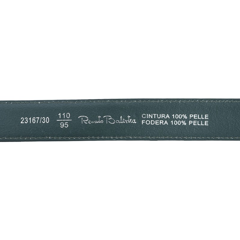Renato Balestra Ladies Genuine Leather Thin Belt Shortenable with Box,