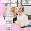 ZANIION Goddaughter Gifts from Godmother, Gifts for Goddaughter Tumbler, Goddaughter