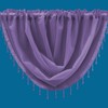 Plain Beaded Voile Swags Net Curtains Voile Swag Valance Pelmet
