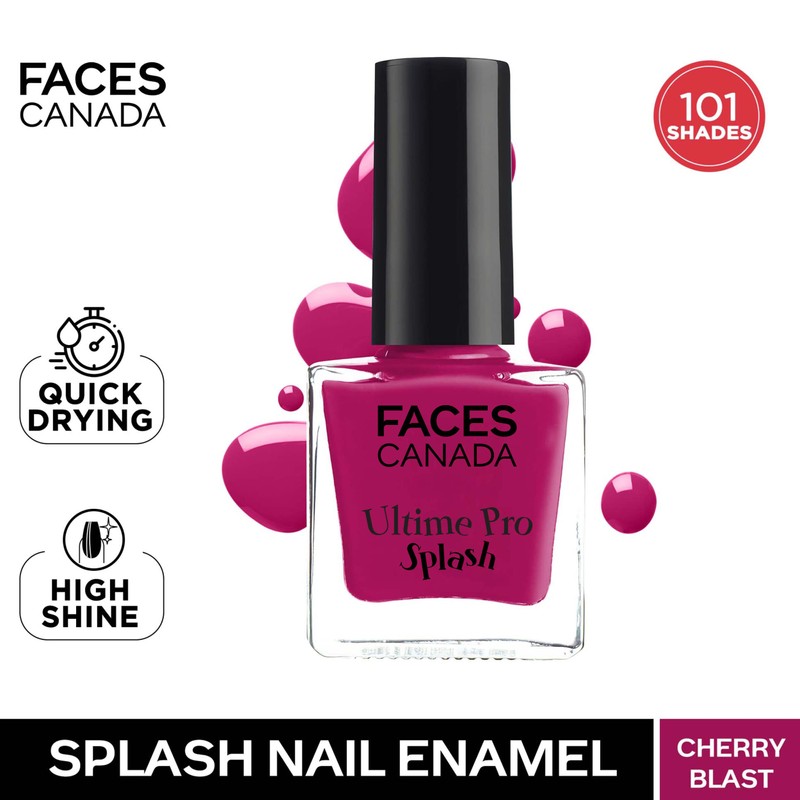 FACESCANADA Splash Nail Enamel Cherry Blast 50 8ml