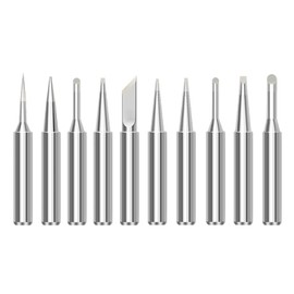 Soldering Iron Tips 10Pcs，900M Lead-Free Replaceable Soldering Tip kit