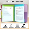 Clipboard Folio with Storage Clipboards Padfolio Notebook for Letter Size