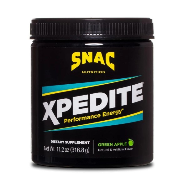 SNAC XPEDITE - Preworkout Performance Drink Supplement Promotes Energy and