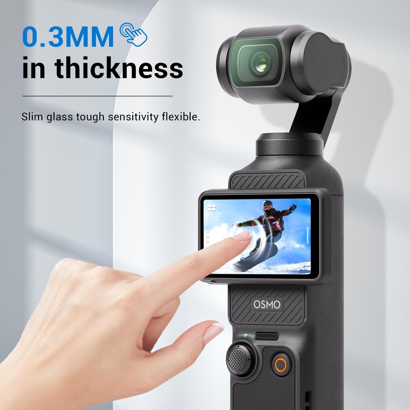 CYNOVA DJI Osmo Pocket 3 Screen Protector, Osmo Pocket 3