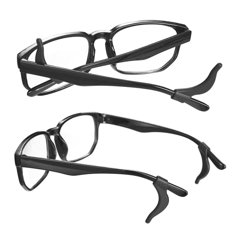 AZFVBQL 34PCS Eyeglasses Retainers Silicone Glasses Temple Holders Anti-Slip Protectors