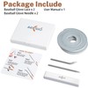 Aeesio Softball Baseball Glove Lace, Mitt Lace Repair Kit Includes