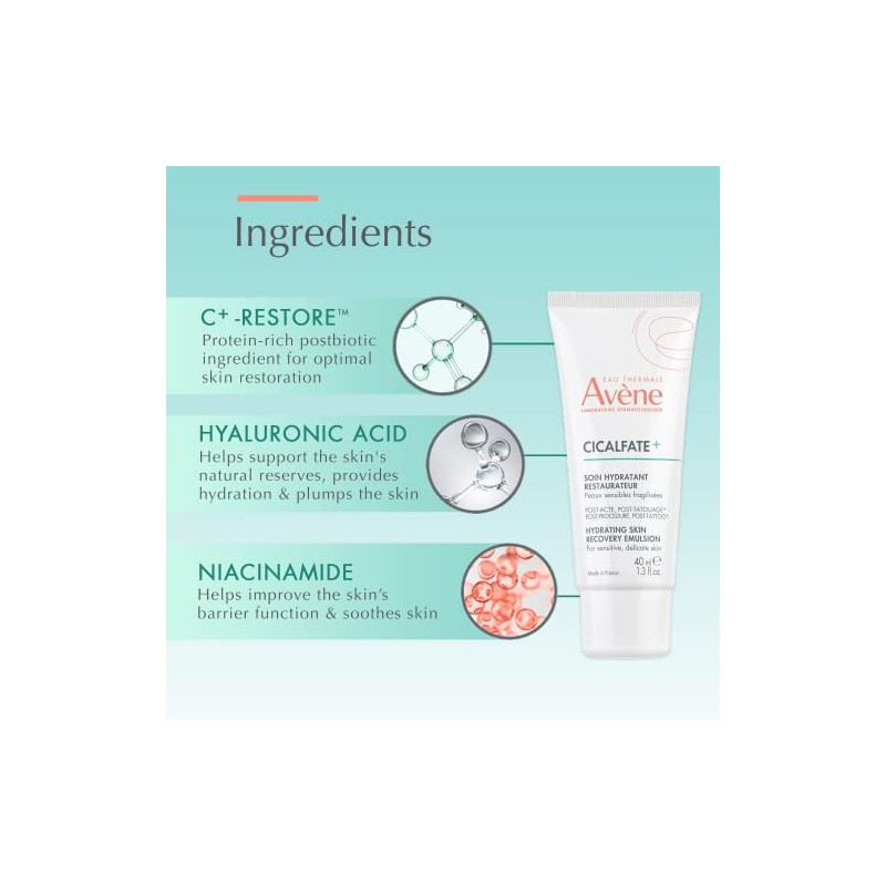 AVENE Cicalfate+ Acute Care Emul.Post-Act/Tattoo 40 ml
