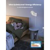 8.5-Inch Quiet Wall-Mounted Oscillation Fan with Remote & Timer, 4-Speed