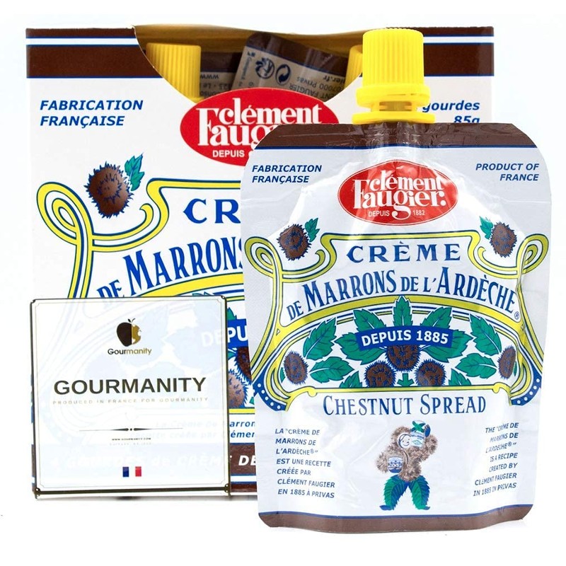 Clement Faugier Chestnut Spread Two Boxes of 4 Pouches Each