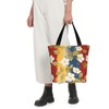 DADABULIU Tote Bag, Japanese Style, Japanese Pattern, Cat Pattern, Shoulder