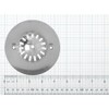 KOHLER 53415-S Strainer Urinal Passivized Buffed