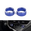 x xotic tech 2pcs Centre Console AC Climate Control Knob