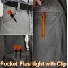 Pen Light Portable Pocket Flashlight with Clip,Waterproof Bright Small Flashlight