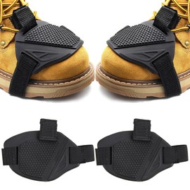 Pack of 2 Motorcycle Shoe Protectors, Motorcycle Shoe Protectors, Boots, Shift Lever Shoe Cover, Gear Shift Protection, Motorcycle Non-Slip with Rubber Sole, Universal Size