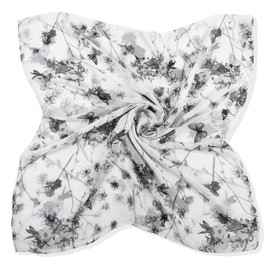 MAZELIKEHOOD Scarf for Women Soft Print Lightweight Wrap Fashion Long Floral Ladies Scarves