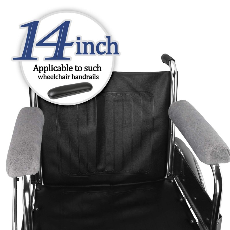Reposabrazos para silla de ruedas, almohadillas para orejas para brazos