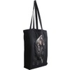 Spiral Pocket Kitten Unisex Fabric Bag, Black, black