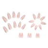 24Pcs Full Cover Reusable False Nails Kit, Press on Nails