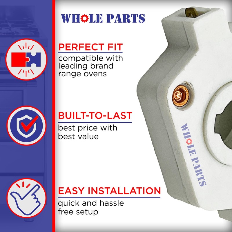 Whole Parts Gas Range Spark Ignition Switch Part# PA020011 -