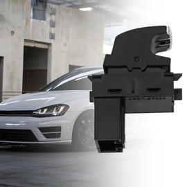 YINETTECH Car Window Switch Button 5G0959855F Passenger Side Window Switch Button Window Lift Regulator Button 4 Pin Window Switch Button Compatible with VW Golf MK7