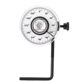 Gradenboog Auto, 3/8 Angle Gauge, Adjustable Angle Torque Meter, 1/2 Inch Drive Angle Torsion Wrench. Measure 1/2 Torque Wrench In Car Measuring Tool Set 360 Dee with Automatic