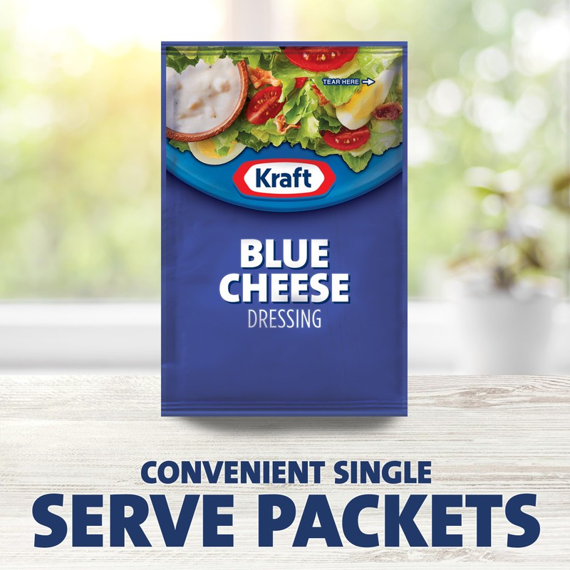 Kraft Blue Cheese Salad Dressing Single Serve Packet (1.5 oz