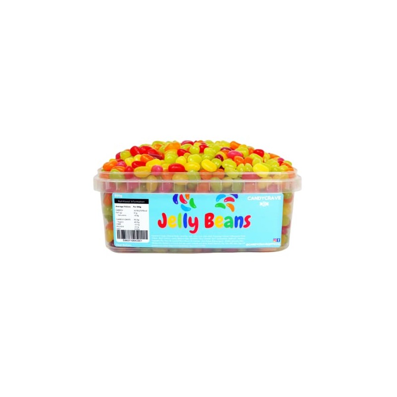 Monmore Confectionery Candycrave Jelly Beans 800g tub