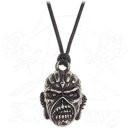 Iron Maiden Book of Souls Men Necklace Silver-Coloured, Pewter,