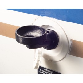 LB3D Designs RV Travel Trailer Fresh Water Fill Funnel, Hands Free! Black