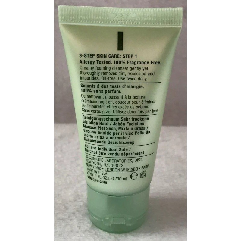 Clinique New CLINIQUE Foaming Facial Soap Very Dry to Combination