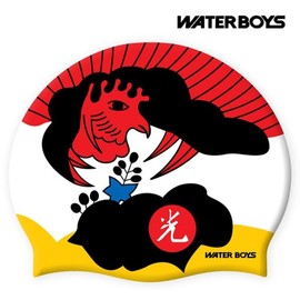 WTB-3200 Ddonggwang Waterboys Silicone Swim Cap Swim Cap Swimming Accessories / WTB-3200 똥광 워터보이즈 실리콘 수모 수영모 수영용품