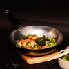 JOYCE CHEN Professional Series 12-Inch Carbon Steel Stir Fry Pan