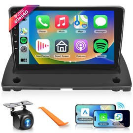 Podofo 8 CORE 4G+64G Car Radio Stereo for Volvo XC90 2002-2014 with Wireless CarPlay/Android Auto, 9 Inch 1280 * 720P IPS Touch Screen Android 13 GPS WiFi Bluetooth 32-Band DSP HD Backup Camera