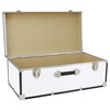 Seward Trunk` 30" Storage Trunk (White)