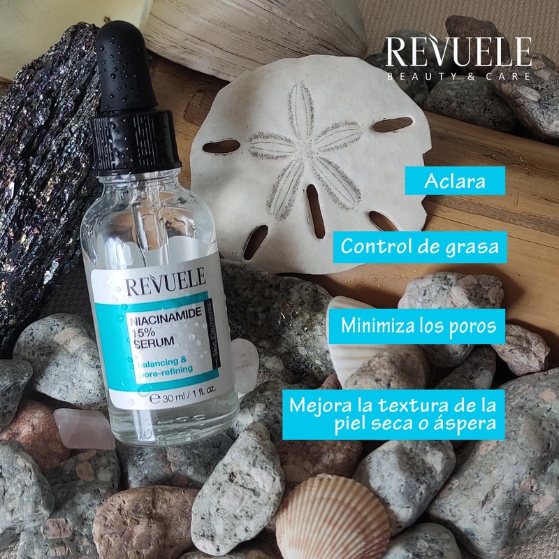 REVUELE SKIN ELEMENTS SUERO NIACINAMIDA 15% 30ML