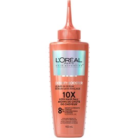 L'Oréal Paris Hair Expertise Density Booster Hair Serum, Leave In Serum, with Aminexil-R for Fall Due to Breakage, For Thinning and Fine Hair, Pack of 1, 102ml