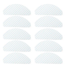 10pcs Sweeping Robot Disposable Mop Microfiber High Absorption Replacement Mopping Cloths for   T9 T8 AIVI N8