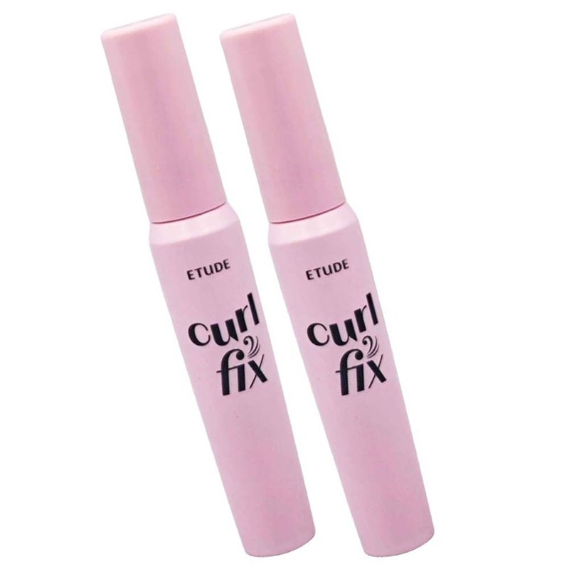 Etude Curl Fix Mascara 8g x2 01 Black / 에뛰드
