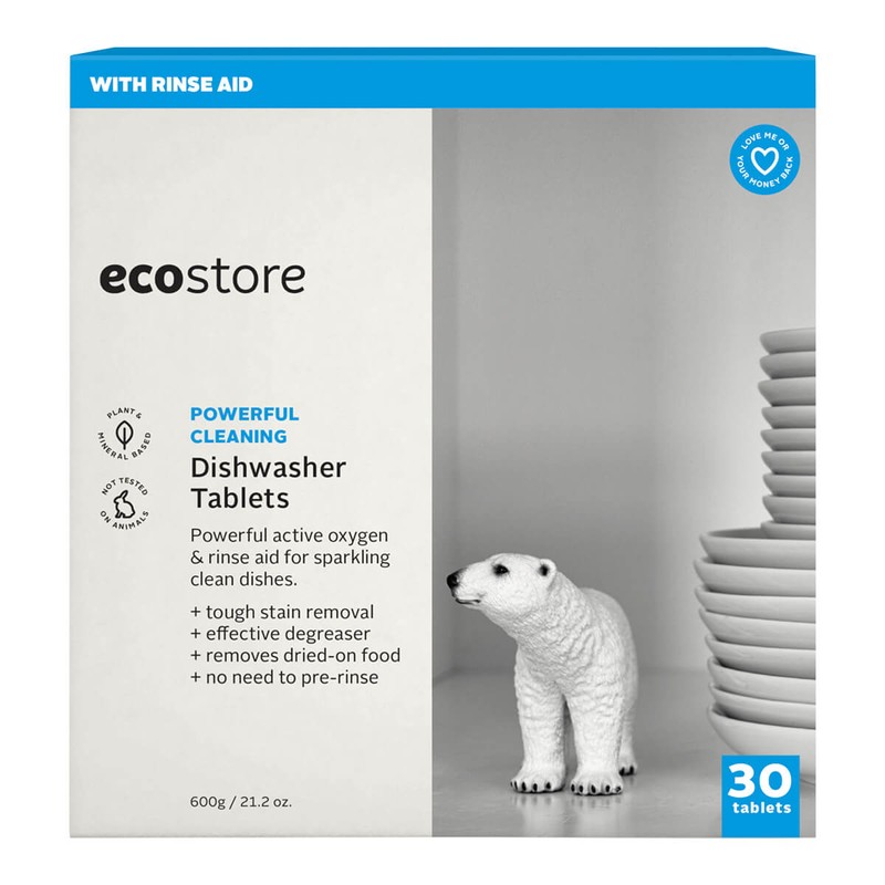 ecostore Dishwasher Tablets, 50 Tablets
