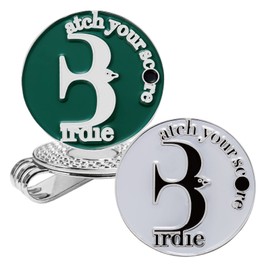 E TRUEE Golf Ball Marker Hat Clip with Birdie Ball Marker, Golf Accessories for Men Women, Golf Gifts for Men Women