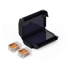 CellPack 407860 EASY-PROTECT/222 Gel Box for Connecting Terminals Flexible: 0.2-4 mm² Rigid 0.2-4 mm² Pack of 1 Black