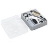 vidaXL Bremsentlüfter Hand Vakuumpumpe Set mit Schläuchen Adaptern Anschlüssen Vakuum