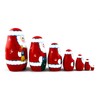 Matryoshka Russian Nesting Doll Babushka Santa Claus Set 7 Pieces